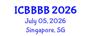 International Conference on Biomathematics, Biostatistics, Bioinformatics and Bioengineering (ICBBBB) July 05, 2026 - Singapore, Singapore