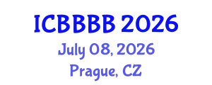 International Conference on Biomathematics, Biostatistics, Bioinformatics and Bioengineering (ICBBBB) July 08, 2026 - Prague, Czechia