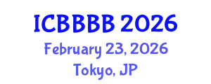International Conference on Biomathematics, Biostatistics, Bioinformatics and Bioengineering (ICBBBB) February 23, 2026 - Tokyo, Japan