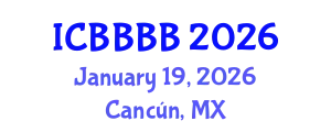 International Conference on Biomathematics, Biostatistics, Bioinformatics and Bioengineering (ICBBBB) January 19, 2026 - Cancún, Mexico
