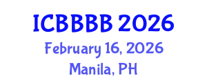International Conference on Biomathematics, Biostatistics, Bioinformatics and Bioengineering (ICBBBB) February 16, 2026 - Manila, Philippines