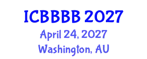 International Conference on Biomathematics, Biostatistics, Bioinformatics and Bioengineering (ICBBBB) April 24, 2027 - Washington, Australia