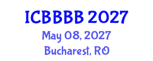 International Conference on Biomathematics, Biostatistics, Bioinformatics and Bioengineering (ICBBBB) May 08, 2027 - Bucharest, Romania