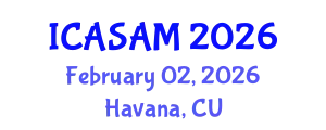 International Conference on Applied Statistics, Analysis and Modeling (ICASAM) February 02, 2026 - Havana, Cuba