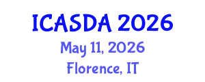 International Conference on Applied Statistics and Data Analytics (ICASDA) May 11, 2026 - Florence, Italy