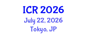 International Conference on Rheology (ICR) July 22, 2026 - Tokyo, Japan