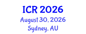 International Conference on Rheology (ICR) August 30, 2026 - Sydney, Australia
