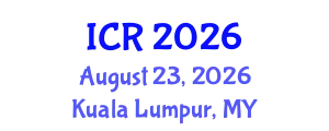 International Conference on Rheology (ICR) August 23, 2026 - Kuala Lumpur, Malaysia