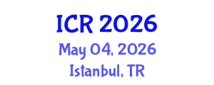 International Conference on Rheology (ICR) May 04, 2026 - Istanbul, Turkey