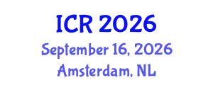 International Conference on Rheology (ICR) September 16, 2026 - Amsterdam, Netherlands
