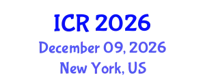 International Conference on Rheology (ICR) December 09, 2026 - New York, United States