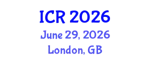 International Conference on Rheology (ICR) June 29, 2026 - London, United Kingdom