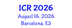 International Conference on Rheology (ICR) August 16, 2026 - Barcelona, Spain