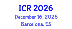 International Conference on Rheology (ICR) December 16, 2026 - Barcelona, Spain
