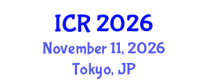 International Conference on Rheology (ICR) November 11, 2026 - Tokyo, Japan