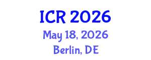 International Conference on Rheology (ICR) May 18, 2026 - Berlin, Germany