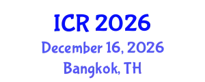 International Conference on Rheology (ICR) December 16, 2026 - Bangkok, Thailand