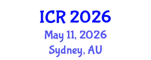 International Conference on Rheology (ICR) May 11, 2026 - Sydney, Australia