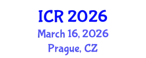 International Conference on Rheology (ICR) March 16, 2026 - Prague, Czechia