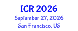 International Conference on Rheology (ICR) September 27, 2026 - San Francisco, United States