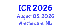 International Conference on Rheology (ICR) August 05, 2026 - Amsterdam, Netherlands