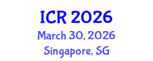 International Conference on Rheology (ICR) March 30, 2026 - Singapore, Singapore