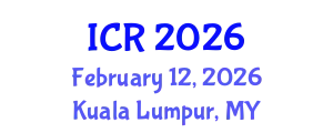 International Conference on Rheology (ICR) February 12, 2026 - Kuala Lumpur, Malaysia
