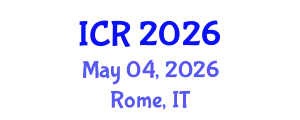 International Conference on Rheology (ICR) May 04, 2026 - Rome, Italy