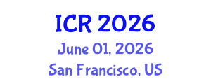 International Conference on Rheology (ICR) June 01, 2026 - San Francisco, United States