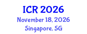 International Conference on Rheology (ICR) November 18, 2026 - Singapore, Singapore