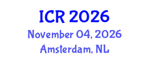 International Conference on Rheology (ICR) November 04, 2026 - Amsterdam, Netherlands