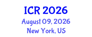 International Conference on Rheology (ICR) August 09, 2026 - New York, United States