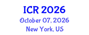 International Conference on Rheology (ICR) October 07, 2026 - New York, United States