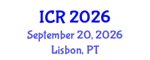 International Conference on Rheology (ICR) September 20, 2026 - Lisbon, Portugal