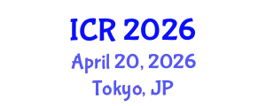 International Conference on Rheology (ICR) April 20, 2026 - Tokyo, Japan