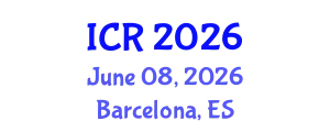 International Conference on Rheology (ICR) June 08, 2026 - Barcelona, Spain