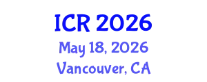 International Conference on Rheology (ICR) May 18, 2026 - Vancouver, Canada