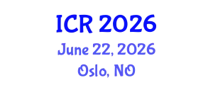 International Conference on Rheology (ICR) June 22, 2026 - Oslo, Norway
