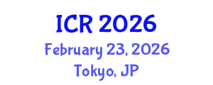 International Conference on Rheology (ICR) February 23, 2026 - Tokyo, Japan