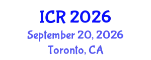 International Conference on Rheology (ICR) September 20, 2026 - Toronto, Canada