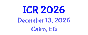 International Conference on Rheology (ICR) December 13, 2026 - Cairo, Egypt