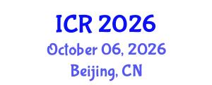 International Conference on Rheology (ICR) October 06, 2026 - Beijing, China