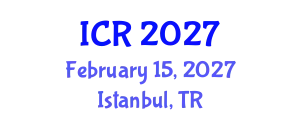 International Conference on Rheology (ICR) February 15, 2027 - Istanbul, Turkey
