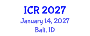 International Conference on Rheology (ICR) January 14, 2027 - Bali, Indonesia