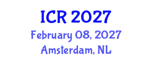 International Conference on Rheology (ICR) February 08, 2027 - Amsterdam, Netherlands