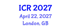 International Conference on Rheology (ICR) April 22, 2027 - London, United Kingdom