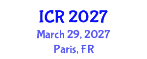 International Conference on Rheology (ICR) March 29, 2027 - Paris, France
