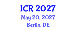 International Conference on Rheology (ICR) May 20, 2027 - Berlin, Germany