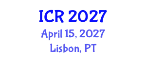 International Conference on Rheology (ICR) April 15, 2027 - Lisbon, Portugal