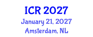International Conference on Rheology (ICR) January 21, 2027 - Amsterdam, Netherlands